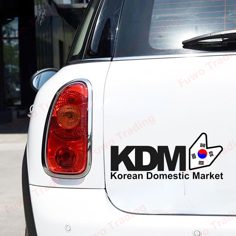 Market Car Accessories - Korean Domestic Market KDM Car Sticker,