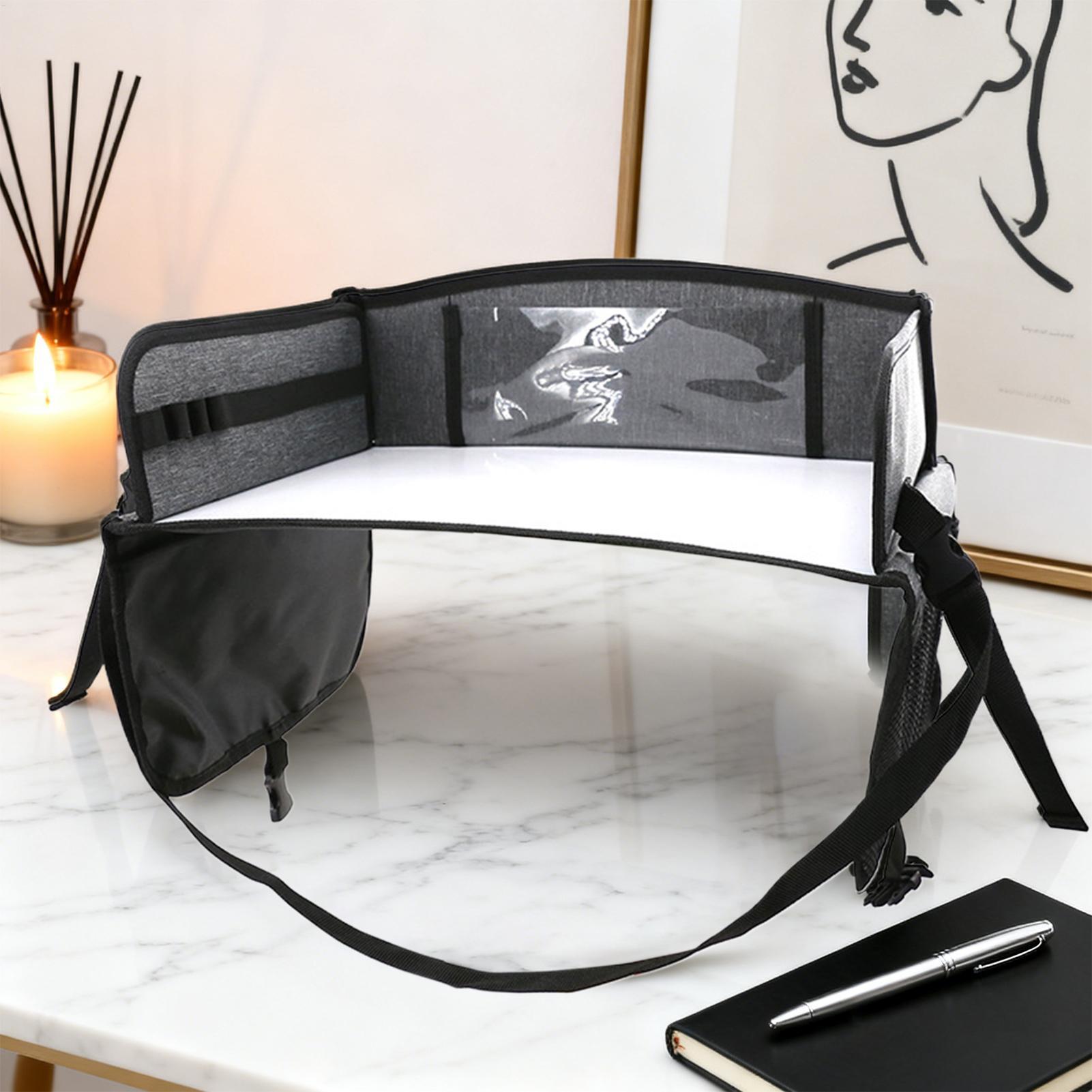 Car Seat Organizer - Bandeja de Carro Infantil com Bolso,