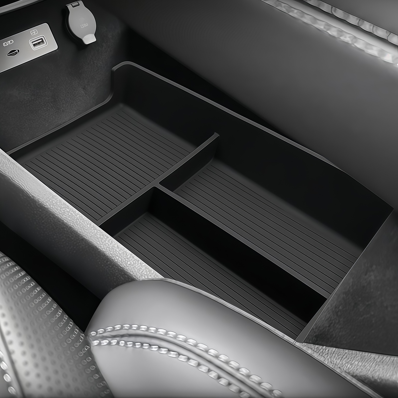 Car Seat Organizer - Organizador de Armazenamento Inferior para Console
