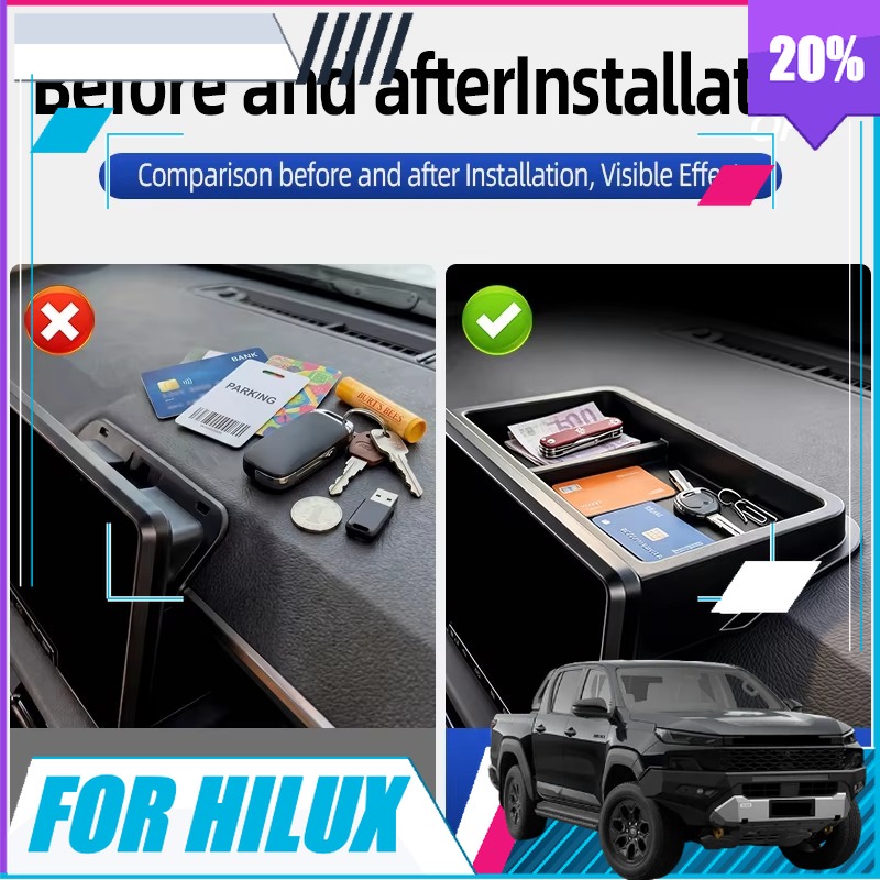 Car Seat Organizer - BOMP Para Toyota Hilux SR SR5