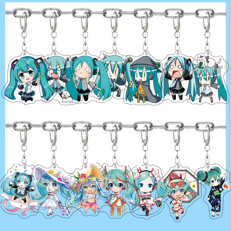Car Accessories In Japan - Chaveiro Pingente de Acrílico Hatsune Miku
