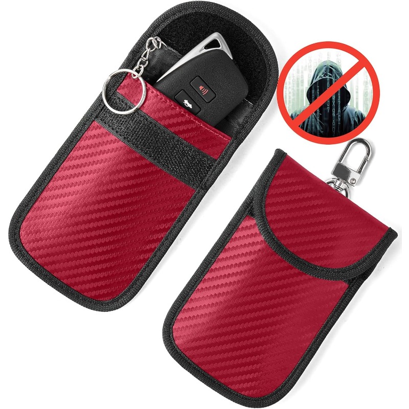 2 Peças Estojo Bloqueador de S - Car Key Signal Blocker avaliação e preço
