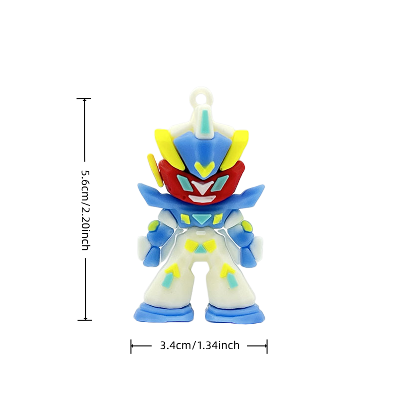 Chaveiro de Silicone Gundam, M - Car Accessories In Japan avaliação e preço