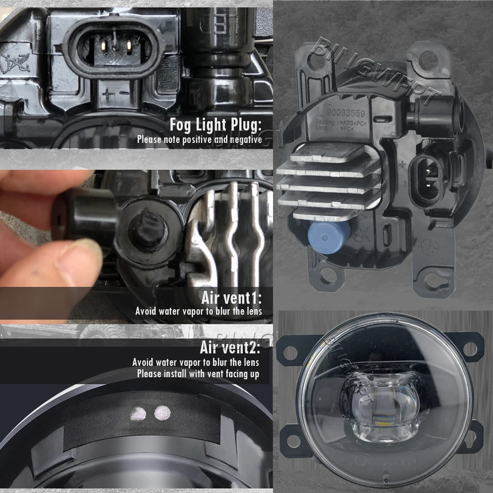 Luzes de nevoeiro LED do carro - Car Accessories Xl avaliação e preço