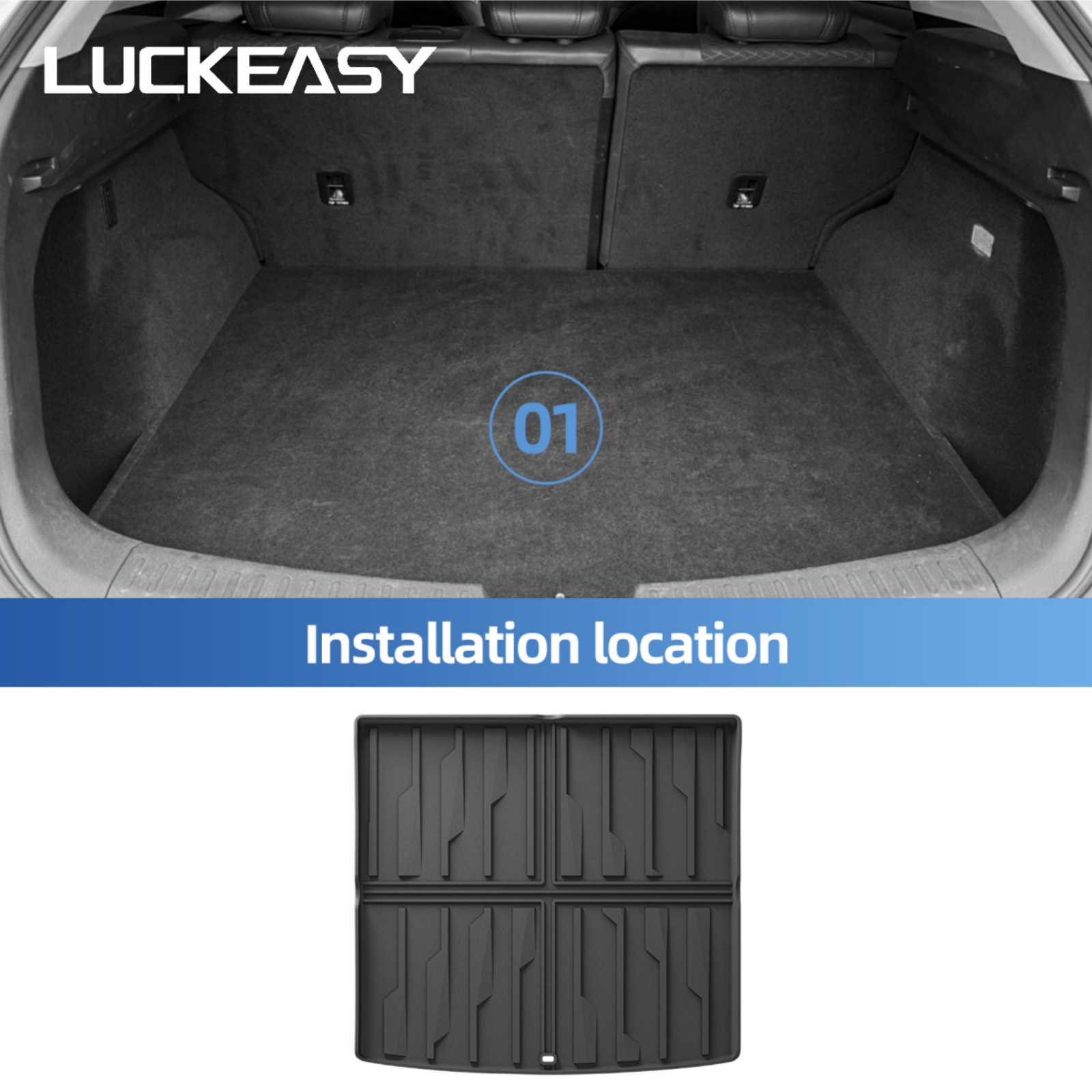 LUCKEASY Tapetes de Carro e Pr - Market Car Accessories avaliação e preço