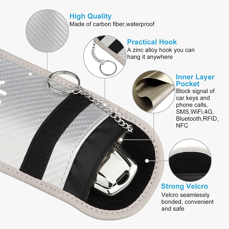 Bolsa para Chave de Carro com  - Car Key Signal Blocker avaliação e preço