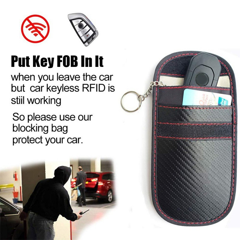 Caso chaves do carro rfid blin - Car Key Signal Blocker avaliação e preço
