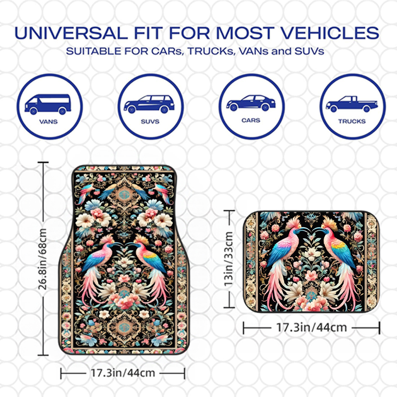 Tapetes de carro vintage com e - Car Accessories Phoenix avaliação e preço