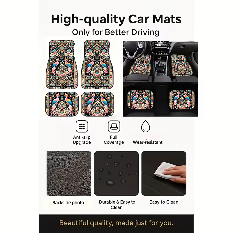Tapetes de carro vintage com e - Car Accessories Phoenix avaliação e preço