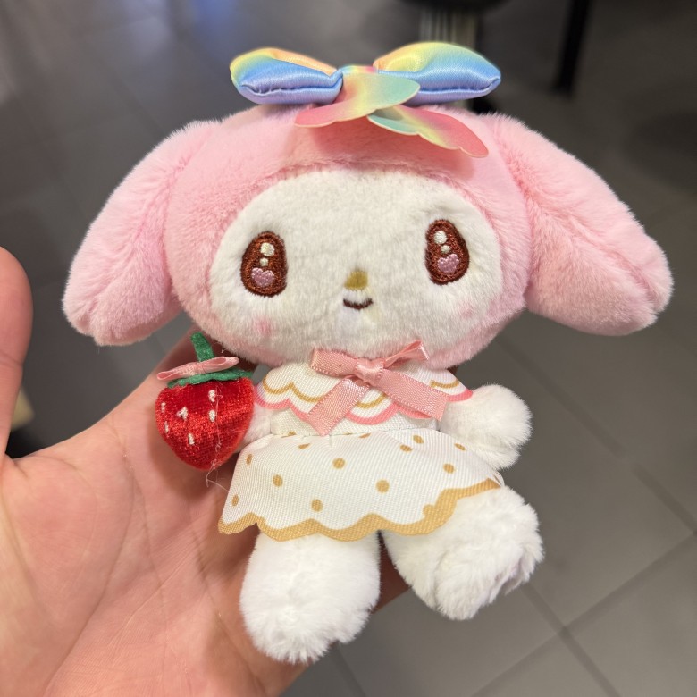 Chaveiro de Pelúcia Kuromi Hel - Car Accessories In Japan avaliação e preço