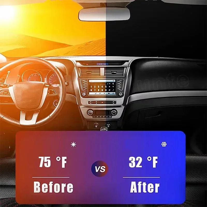 Protetor solar para janela dia - Car Accessories Gifts avaliação e preço